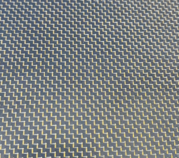 Titanium Wire face material sample